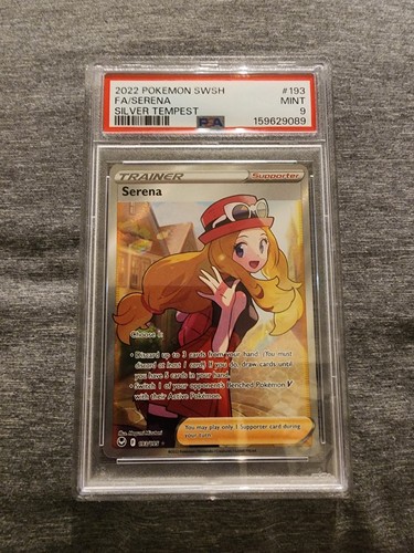 Serena graded PSA 9 for sale on eBay