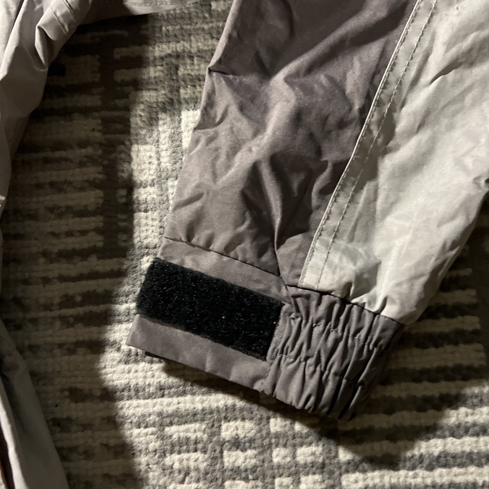 Harley Davidson Rain Gear 2 Piece Jacket Pants Small Grey Orange Hi-Vis *READ*