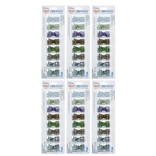 Elizabeth Ward Bead Storage Solutions 8 Piece Craft Storage Containers 6 Pack