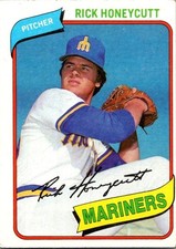 Rick Honeycutt - 1980 Topps - # 307 - Mariners