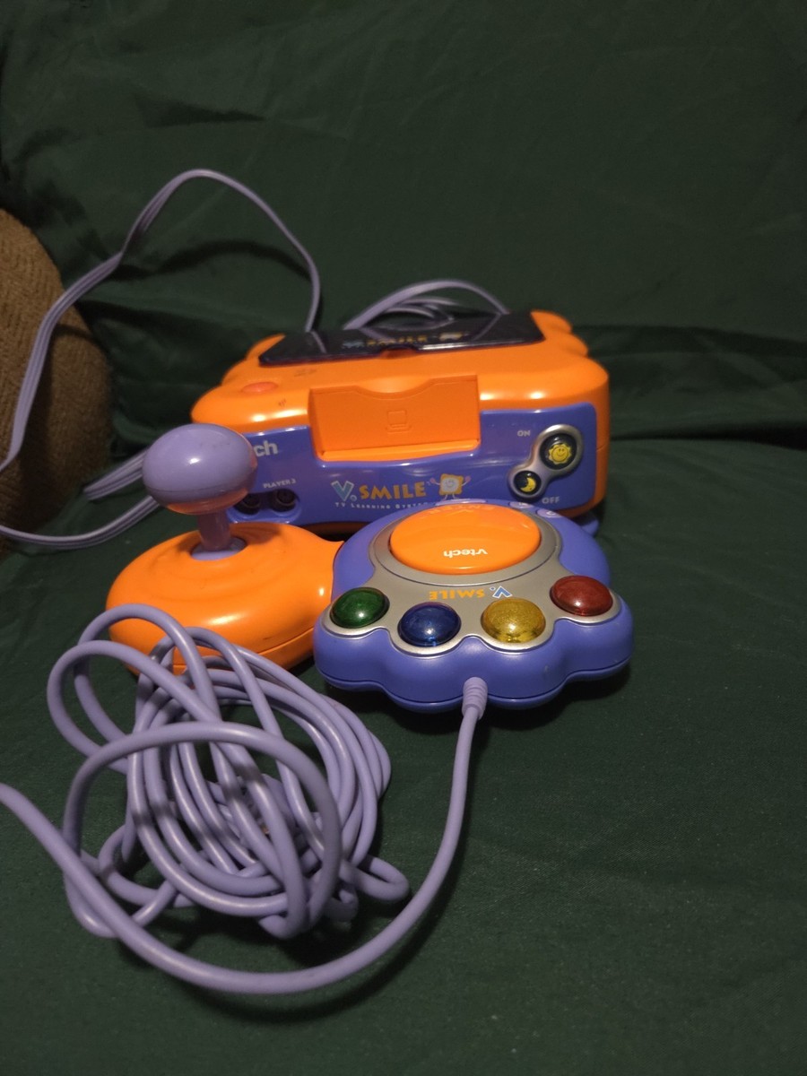 TELLO 新品 送信機GAMEVICE中古品 Vtech V Smile TV Learning System Console + Controller * Tested