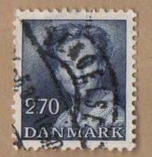 BM Dänemark, Königin Magrethe II, 2.70, blau