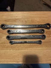 Blue Point By Snap On Ratcheting Wrenches Set.standard 12 Point 14 To 78.