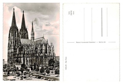 Alte Postkarte - Kölner Dom Deutschland Echtfoto unbespielt
