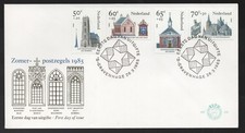 1985 Netherlands Culture Health Social Funds FDC. The Hague First Day Cover