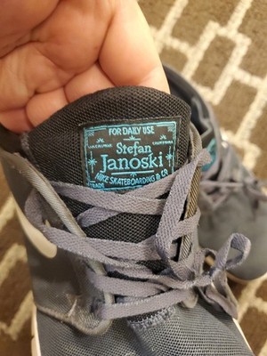 Size 12 - Nike Stefan Janoski Max SB Dark Grey Gamma Blue for sale