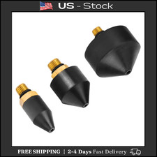 3PCS 1/8-Inch Rubber Tip Set for Air Blow Gun