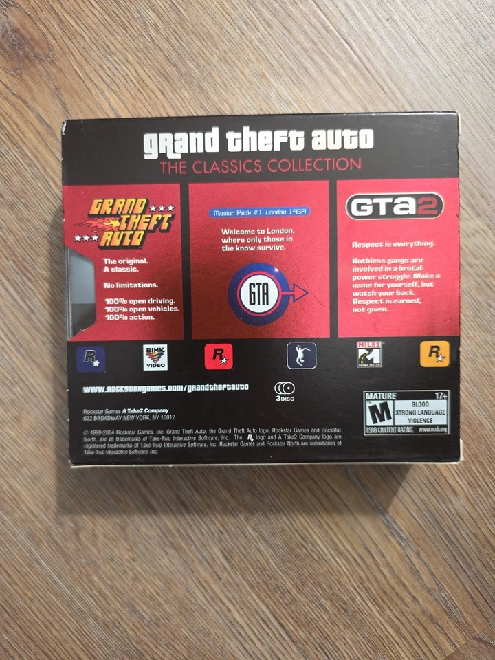 Grand Theft Auto Classics Collection Rockstar Games Collector's Edition! NEW!!! - Image 4 of 4