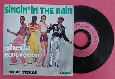 VINYL 45 TOURS SHEILA B.DEVOTION ''Singin' in the Rain'' - Getestet.