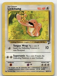 Lickitung 48/130 Base Set 2 Uncommon