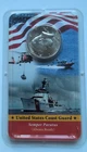 2017 - D Kennedy Half Dollar Coin U.S. Coast Guard Cover Unc Showpak