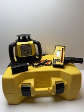 LEICA RUGBY 620 Li-Ion LASER LEVEL, ROD EYE 120 RECEIVER, CHARGER, CASE