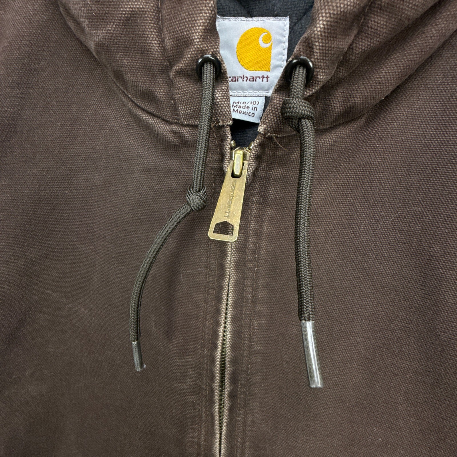 Carhartt Sandstone Active Jacket Quilt Lined Women Medium WJ130 DKB Dark Brown thumbnail 10