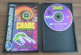 Chaos Control Sega Saturn PAL complete with manual