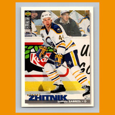 Alexei Zhitnik #303 1995-96 Collectors Choice Buffalo Sabres Hockey Card NHL