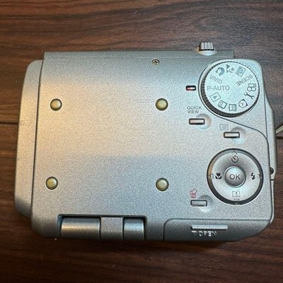 Olympus i:robe IR-500 4.0MP Digital Camera - Silver for sale
