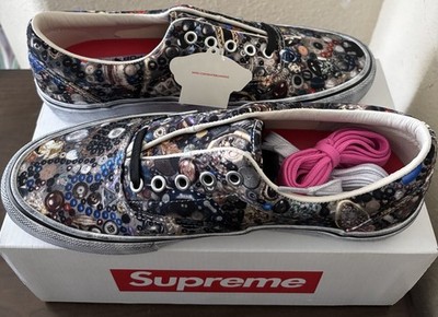 Size 9 - Supreme Mike Kelly Vans Era Low Top Black Sneaker