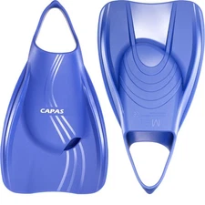 Pro Swim Fins Silicone Open Heel Training Flippers Men Women Mesh Bag