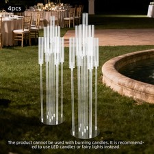 Acrylic Candle Holder, Tabletop Candle Holder, Wedding  Party Centerpiece Decor