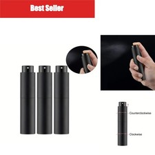 10ml Refillable Travel Perfume Sprayer Bottle Leakproof Mini Atomizer