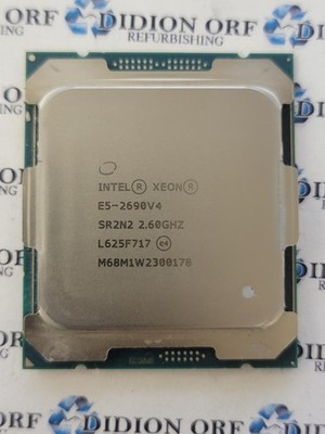 INTEL Xeon E5-2690V4 SR2N2 2.60 GHz 35 MB SmartCache 135 W Grade B, SKU 15385