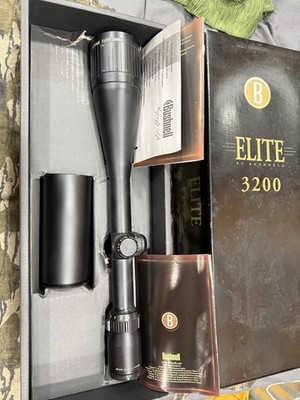 Bushnell Elite 3200 5-15x50 Matte With Shade And Box
