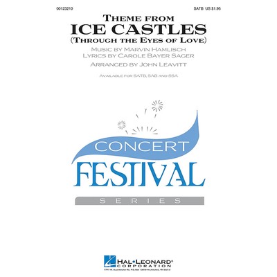 Theme from Ice Castles (Through the Eyes of Love) SAB by Melissa Manchester