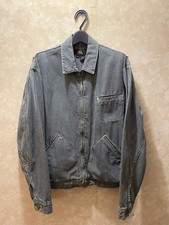 RRL Ralph Lauren Hickory Stripe Work Jacket Men's M USA Made FD BCA