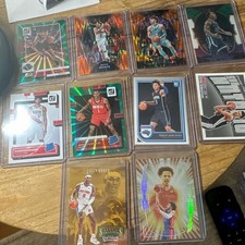 🔥🏀NBA playoffs 10 card lot! Rookies/more🏀  Wemby rookie 🔥