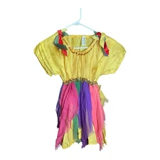 F.A.O. Schwarz Star Costumes Vintage Girls Costume Size 6 Fairy Circus Rainbow