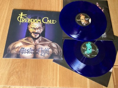 Freedom Call  - Master Of Light 2 LP  Vinyl Blue Marble Metal New Condition