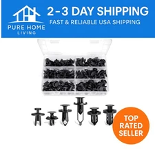 Comprehensive 102-Piece Nylon Fasteners Set - Universal Car Replacement Clips