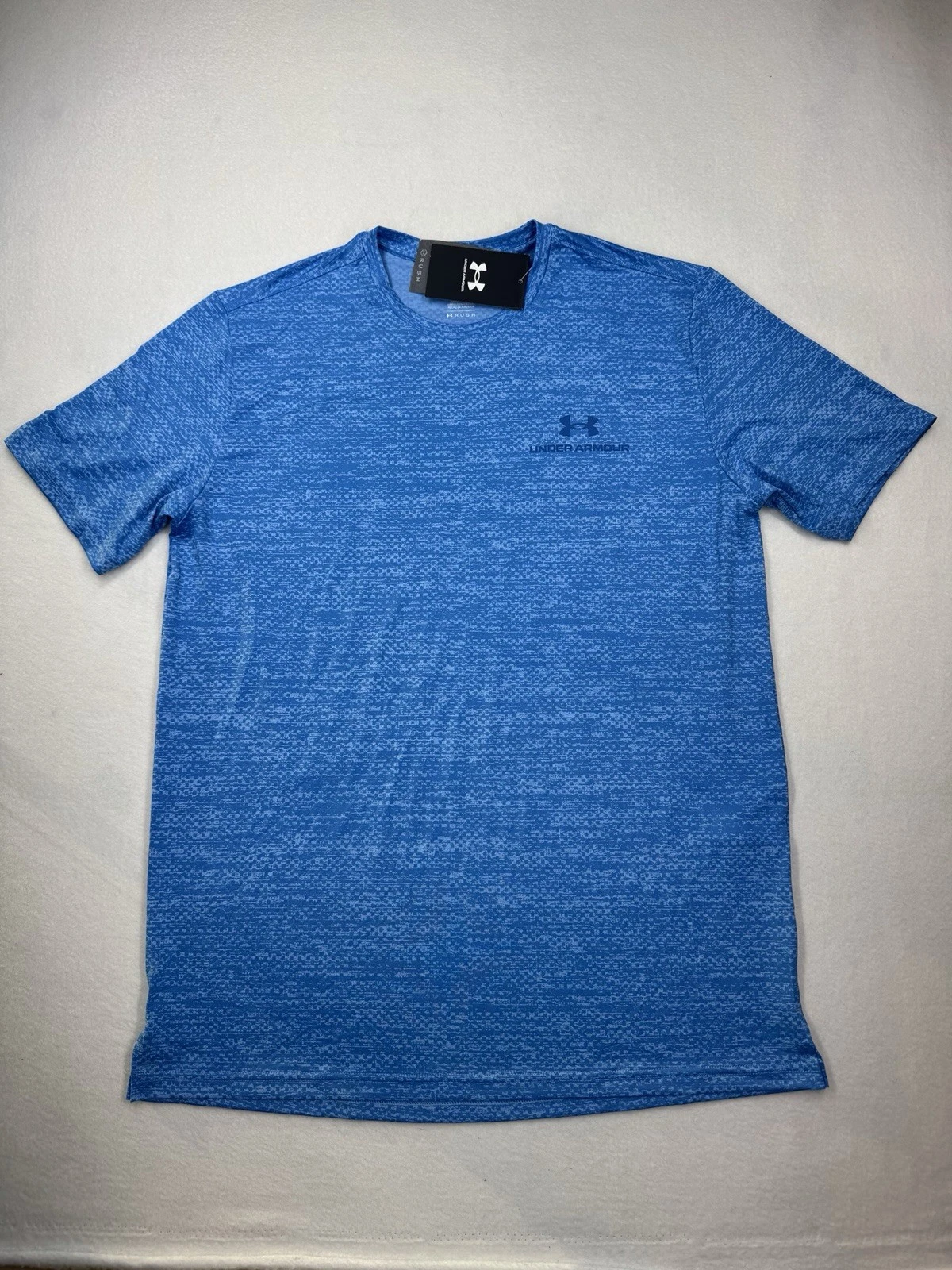 Under Armour Men’s Vanish Energy Printed Short Sleeve T-Shirt Blue Large NWT