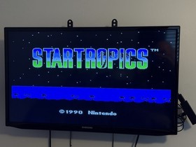 StarTropics NES Authentic Tested Working Clean Label Nintendo OEM Game