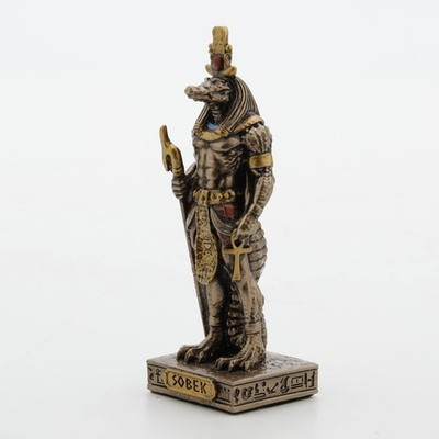 Veronese Design Sobek The God of Nile Figurine,Sculptures & Figurines