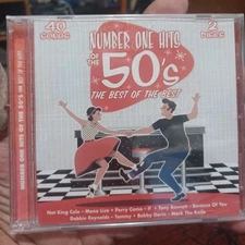 Number One Hits of the 50s, The Best of the Best. 2 Disc Set