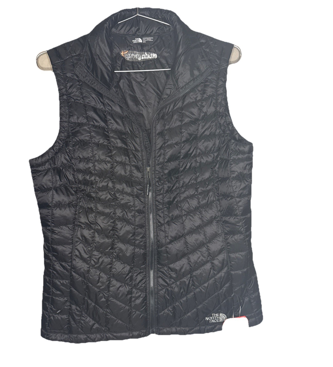 The North Face ThermoBall Eco Vest Women’s Medium Black Full Zip NWT Ettaingroup