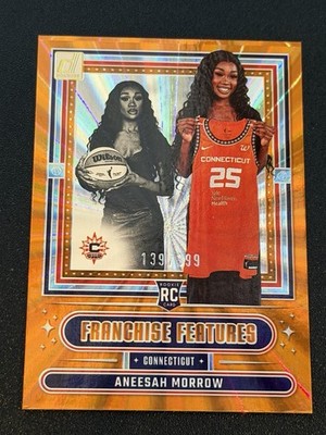 2025 Panini Donruss WNBA Franchise Features Aneesah Morrow #7 (RC) Orange /399