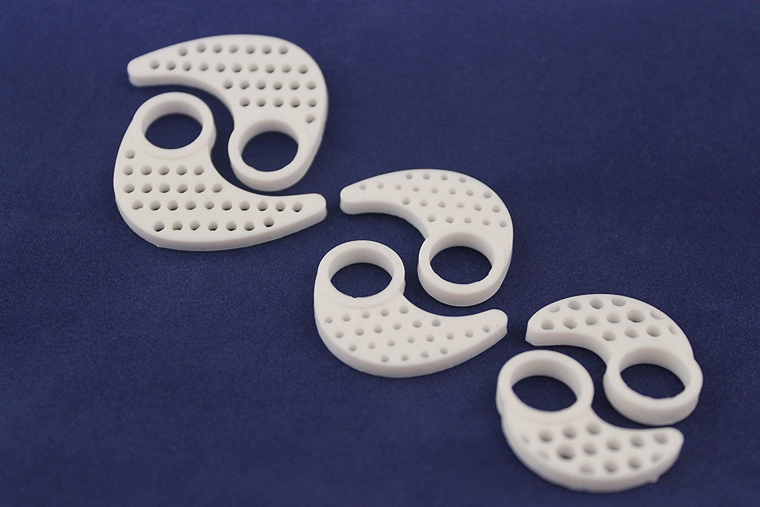 Brand New REPLACEMENT SILICONE EAR FINS FOR JayBird X2 3 pairs S/M/L (STORM)