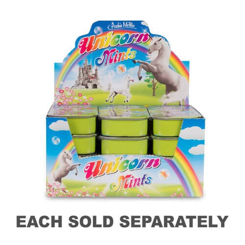 Officially Licensed Excellent Quality Fresh Archie McPhee Unicorn Mints Gift Foto 2 de 2