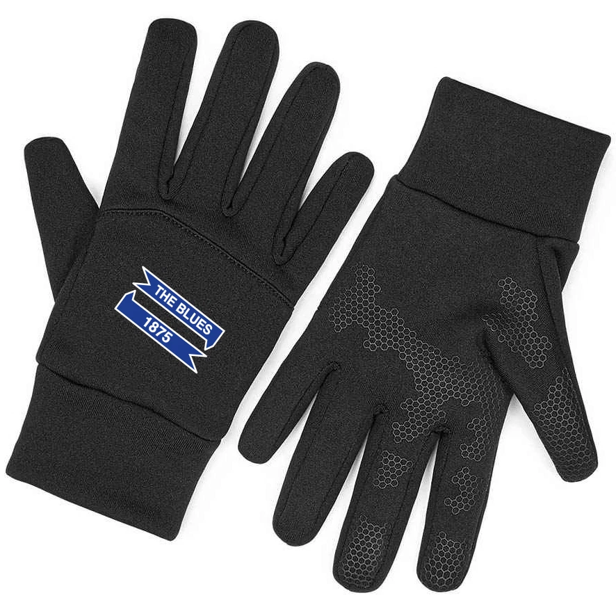 BIRMINGHAM The Blues - Sport Gloves Thermal Windproof Warm Gloves - Touch Screen