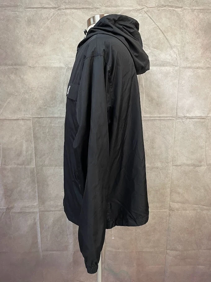 PGA TOUR Men's Windbreaker Full Zip Jacket Hooded Black Size L - Image 2 of 4