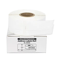 DYMO 30330 Direct Thermal Return Address Labels (3/4" x 2") - (1) Roll of 500