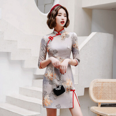 colorful floral mini dress Iris Floral Aria Pink Purple Multi Mini Dress