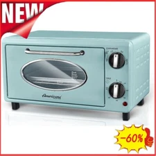 Elite Gourmet Toaster oven,Bake,Toast,8” Pizza, Temperature Control & Adjustable