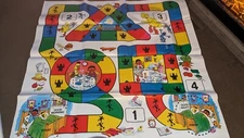 VTG 1987 Sesame Street Preschool Floor Games for Growing FEELING FIT. Complete.