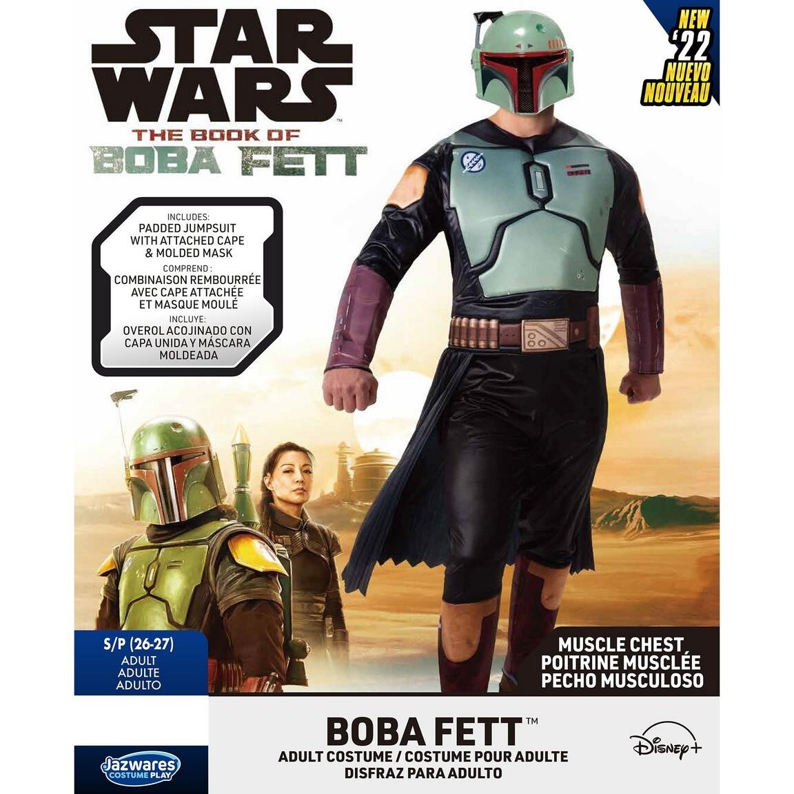 Star Wars Boba Fett Deluxe Adult Costume Standard for sale online
