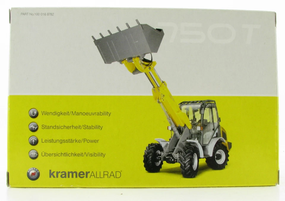 Universal Hobbies Kramer 750 T Allrad Radlader 1:50 Baumaschine Wheeled Loader