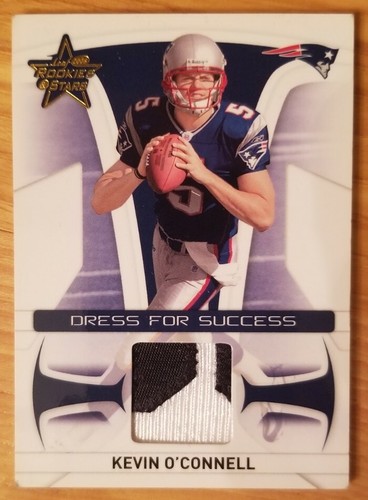 2/25 Kevin O'Connell RC 2008 Rookies & Stars Dress for Success Prime Material