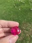 Natural certified TCW 38.00 Mozambique Pink Ruby Cushion Gemstone — photo 6